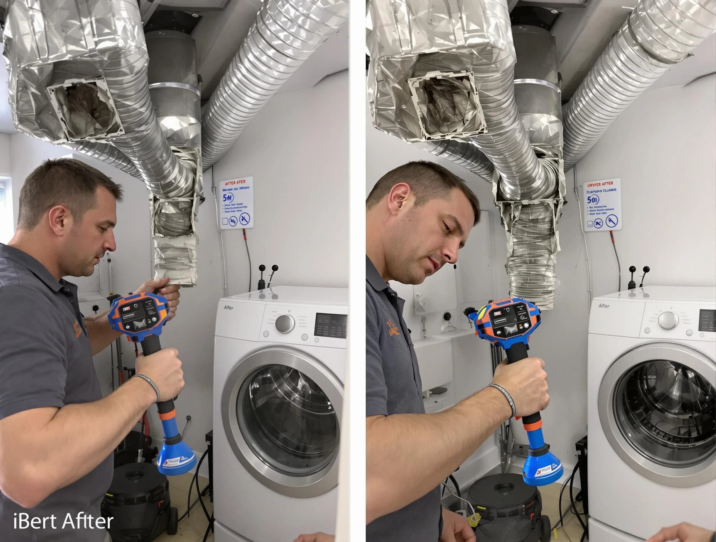 Professional clogged vent cleaning by Scottsdale Dryer Vent Cleaning in Scottsdale