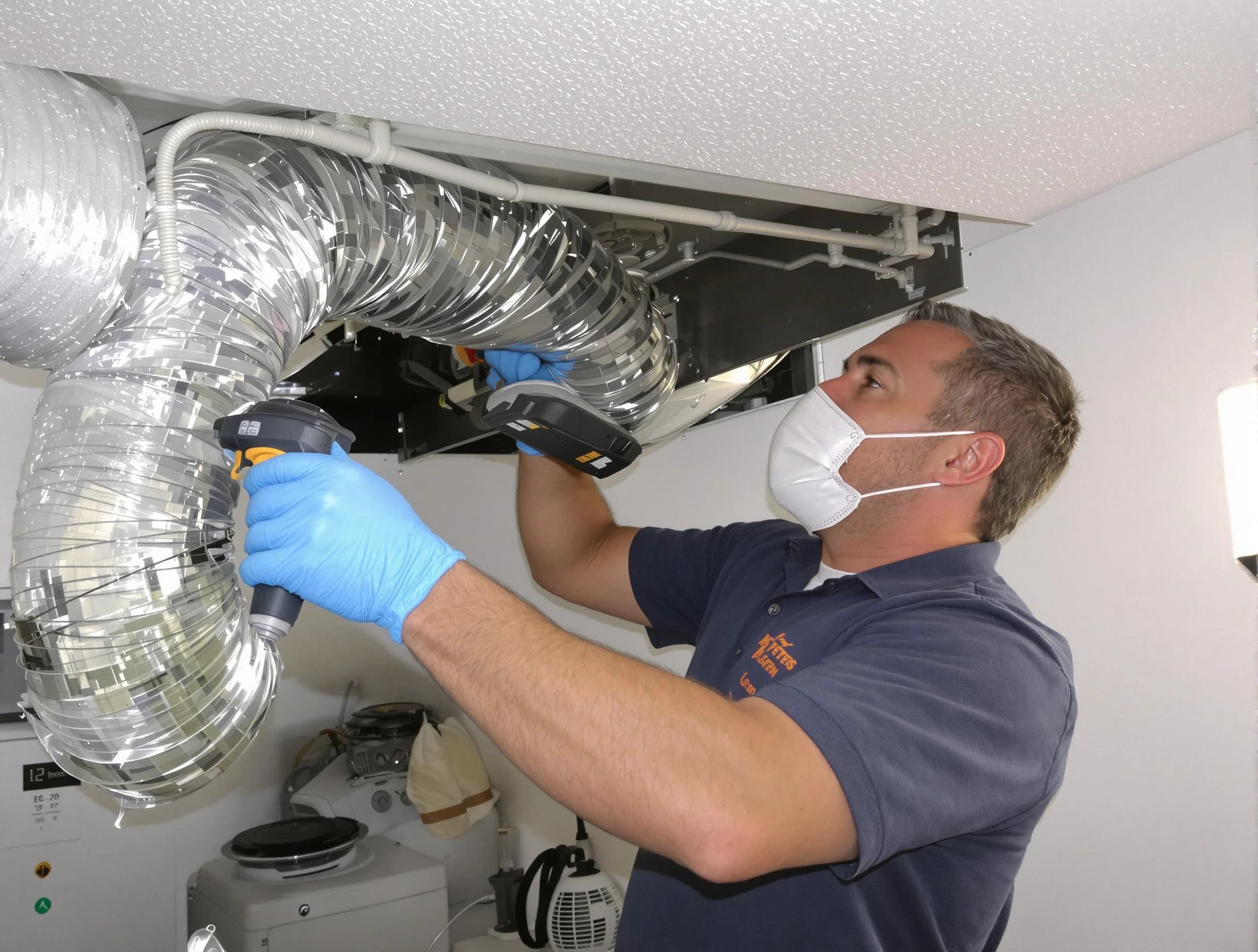 Scottsdale Dryer Vent Cleaning professional performing thorough residential dryer vent cleaning in Scottsdale
