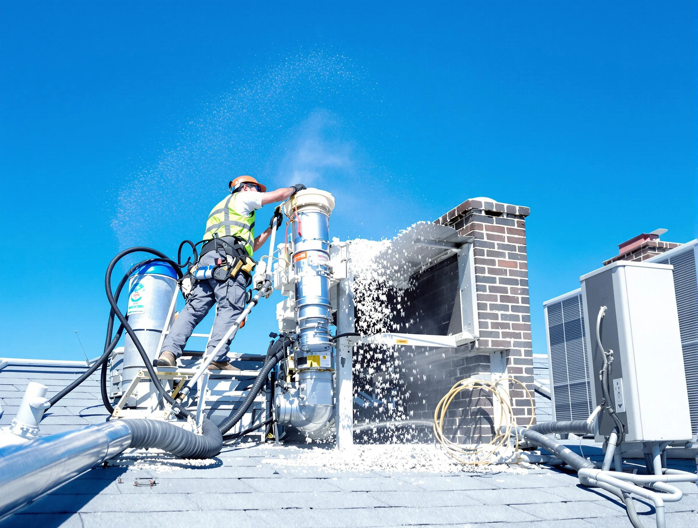 Expert roof dryer vent cleaning by Scottsdale Dryer Vent Cleaning in Scottsdale