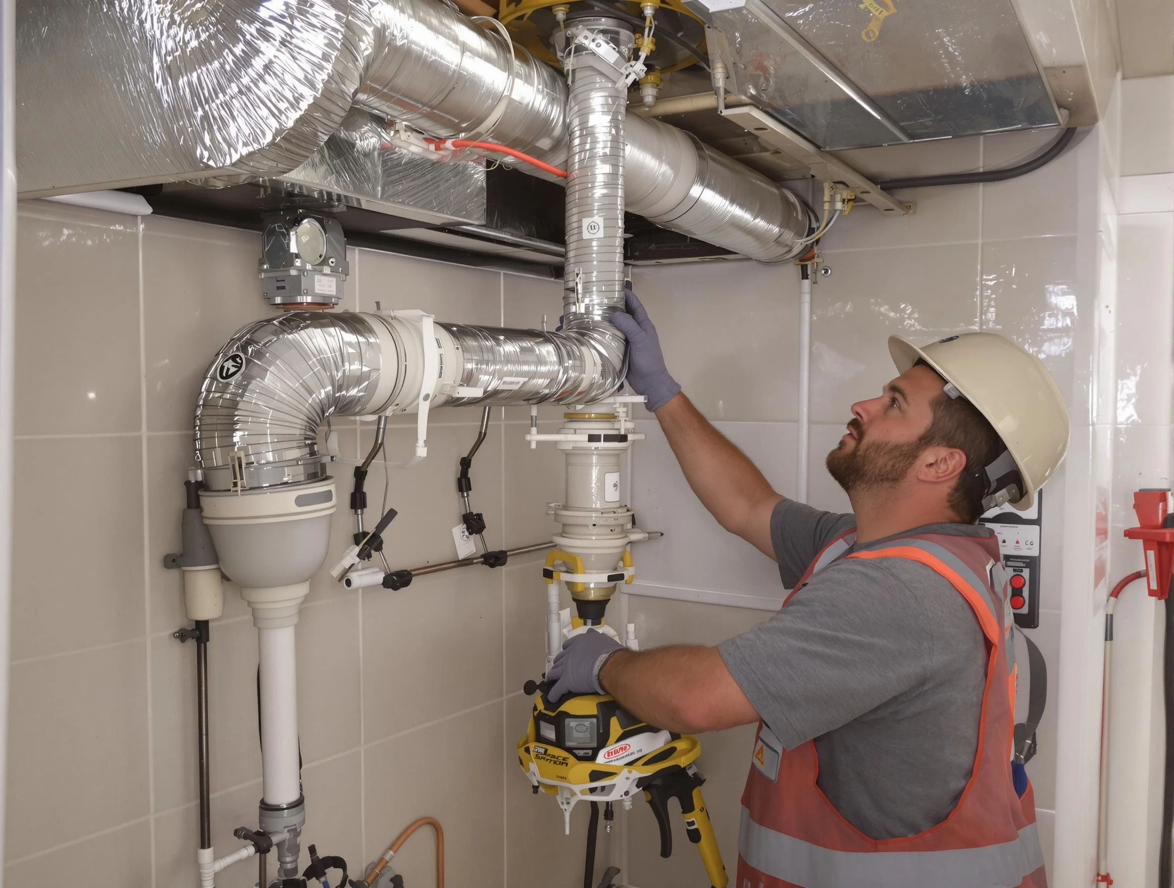 Scottsdale Dryer Vent Cleaning expert performing professional dryer vent repair and installation in Scottsdale